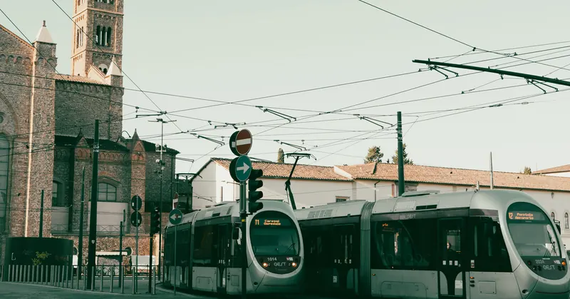 Tram, Piazza del Carmine