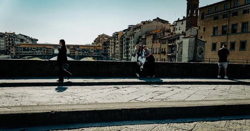 Ponte Vecchio, from Ponte Santa Trinita