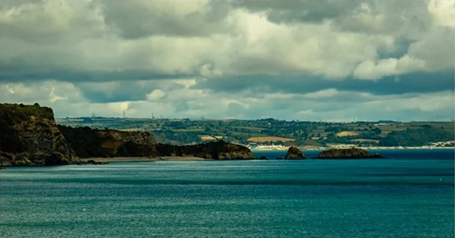 Headlands under cloud